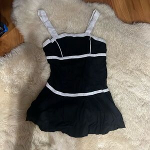 NWT Size large Urban Outfitters black and white mini dress